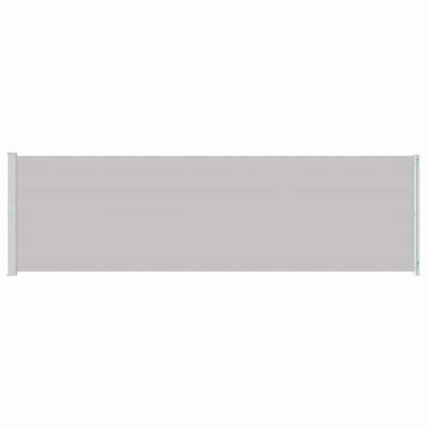 vidaXL Copertină laterală retractabilă de terasă, gri, 180x600 cm