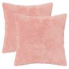 vidaXL Husă pentru pernă 2 buc. HEERLEN Roz 35 x 35 cm