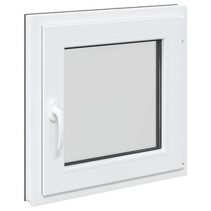 Fereastră pentru subsol RISOR Antracit 50 x 50 cm PVC și Sticlă