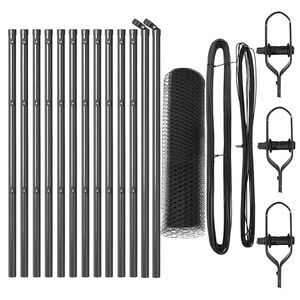 vidaXL St&acirc;lp de gard. Gri