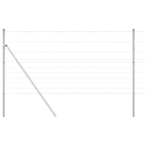 vidaXL St&acirc;lp de gard. Galvanizat 25 x 1,2 m Oțel