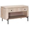 vidaXL Bancă pentru pantofi cu sertar cu raft 85 x 37 x 48 cm