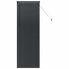 vidaXL Jaluzele venetiene Negru 175 x 55 cm Aluminiu