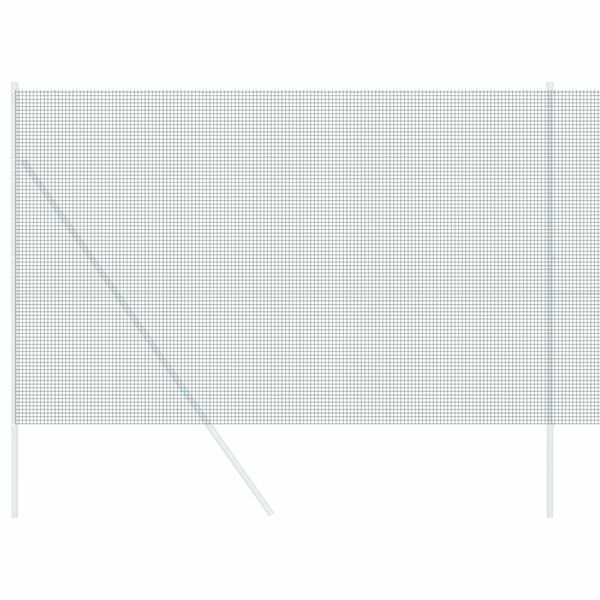 vidaXL Gard din s&acirc;rmă sudată Verde 1.6 x 10 m