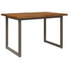 vidaXL Masa de dining cu margine vie 90 x 55 x 75 cm