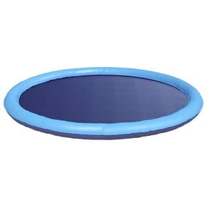 vidaXL Paddock de stropire pentru copii și c&acirc;ini albastru &Oslash;150 x 10 cm