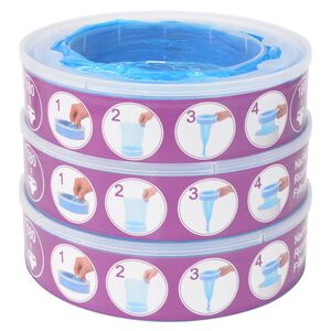 vidaXL Casete de rezervă pentru scutece Angelcare Diaper 3 buc.