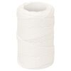 vidaXL Fr&acirc;nghie utilitară multifuncțională 2 mm 50 m Alb PP