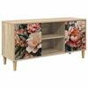 vidaXL Cabinet TV BORNE 102 x 33 x 50 cm Sonoma Lemn prelucrat