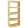 vidaXL Bibliotecă/Separator cameră, 60x35x103 cm, lemn masiv pin