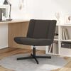 vidaXL Scaun pivotant Gri închis 63 x 75 x 76 cm Piele de Oaie