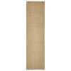 vidaXL Covor din sisal pentru ansamblu de zg&acirc;riat, 80x300 cm