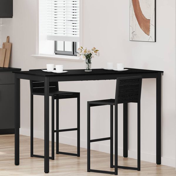 vidaXL Masă Bar &icirc;n Picioare Lemn compozit