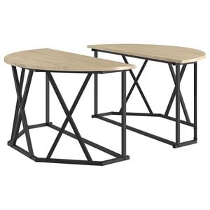 vidaXL Masă de cafea Stejar Sonoma 80 x 80 x 42 cm