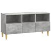 vidaXL Cabinet TV 102 x 34,5 x 50 cm Gri Beton Lemn prelucrat