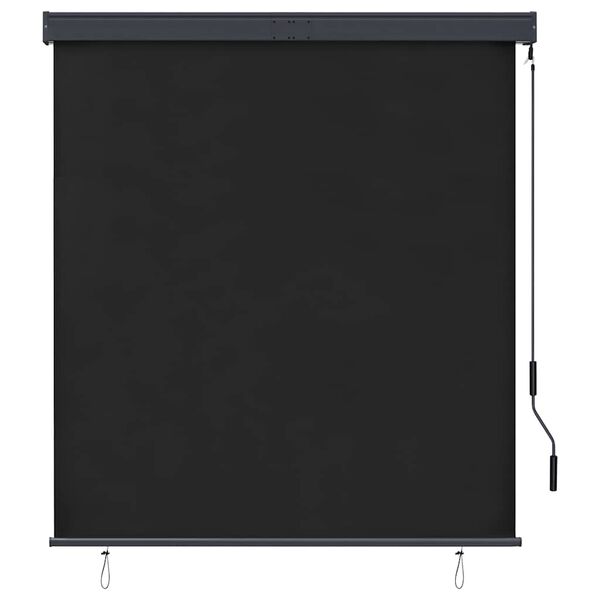 vidaXL Jaluzea tip rulou de exterior, antracit, 140 x 250 cm