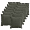 vidaXL Husă pentru pernă 12 buc. HOUTEN Antracit 40 x 40 cm cord