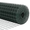 vidaXL Gard cu St&acirc;lp Verde 1,2 x 10 m Oțel și PVC