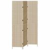 vidaXL Separator de cameră Bej 146 x 200 cm poliratan