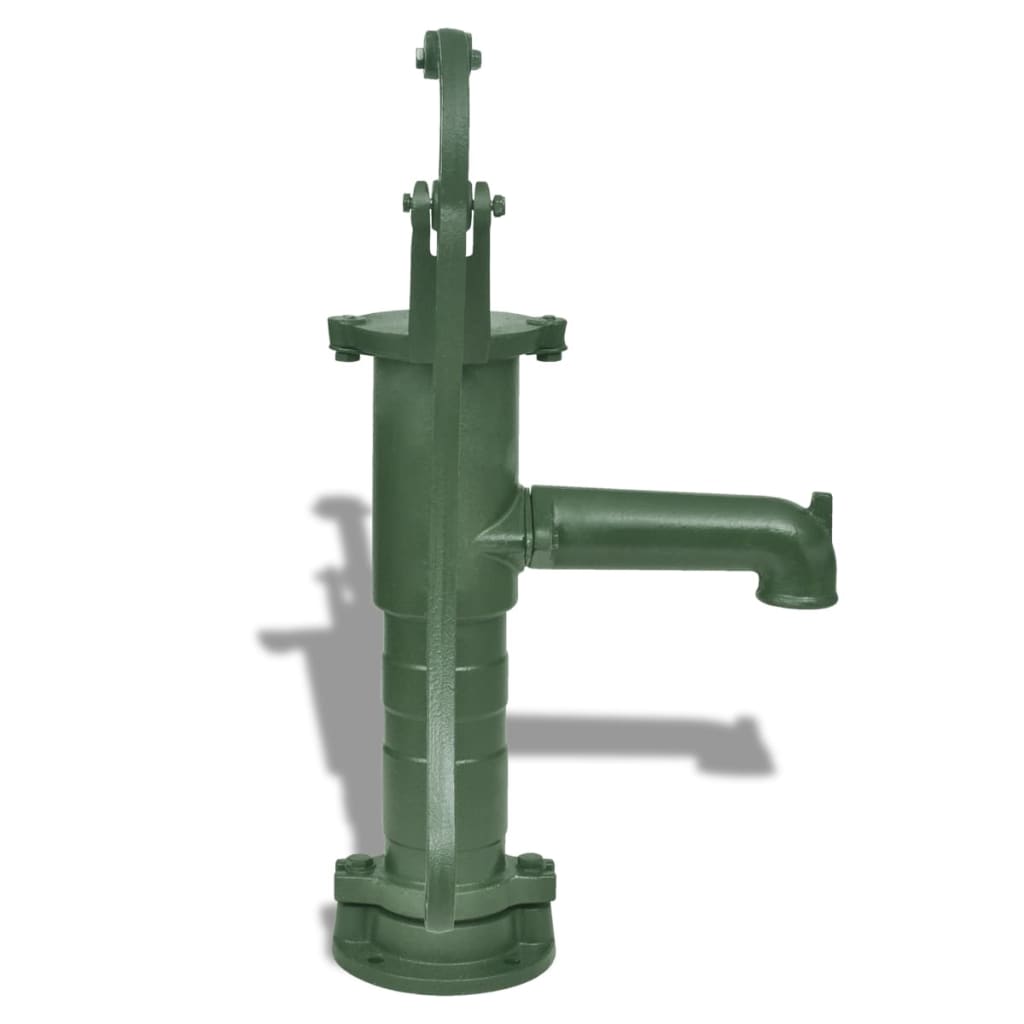 vidaXL Pompă de apă manuală de grădină, fontă