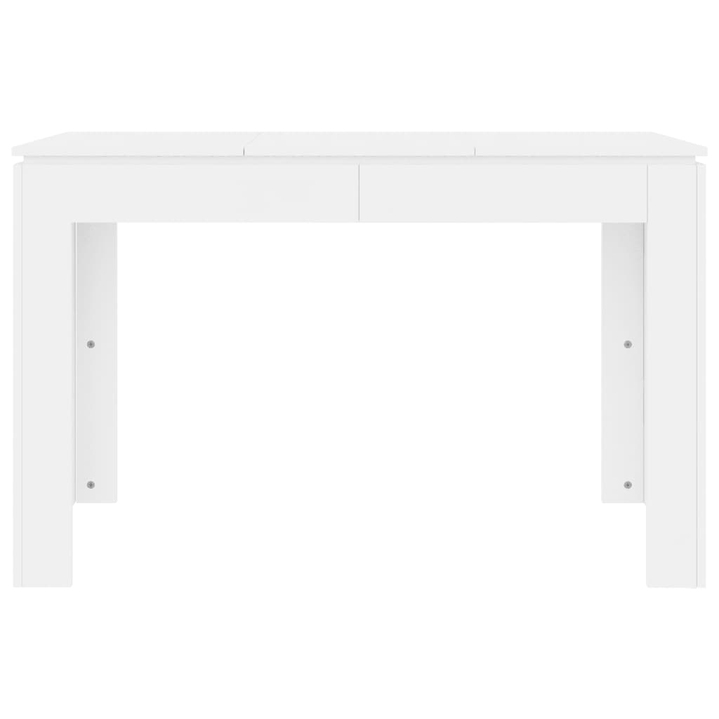 vidaXL Masă de bucătărie, alb, 120 x 60 x 76 cm, PAL