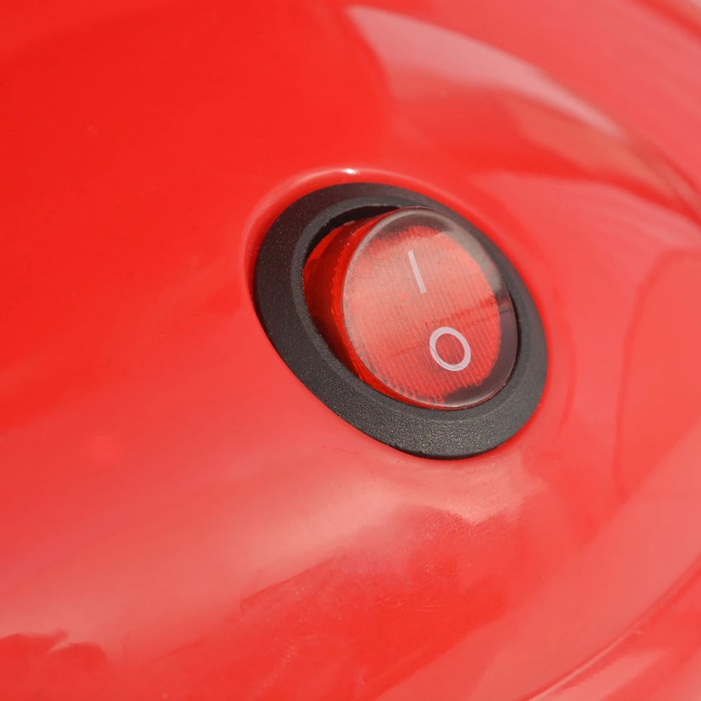vidaXL Mașină vată de zahăr 480 W roșie