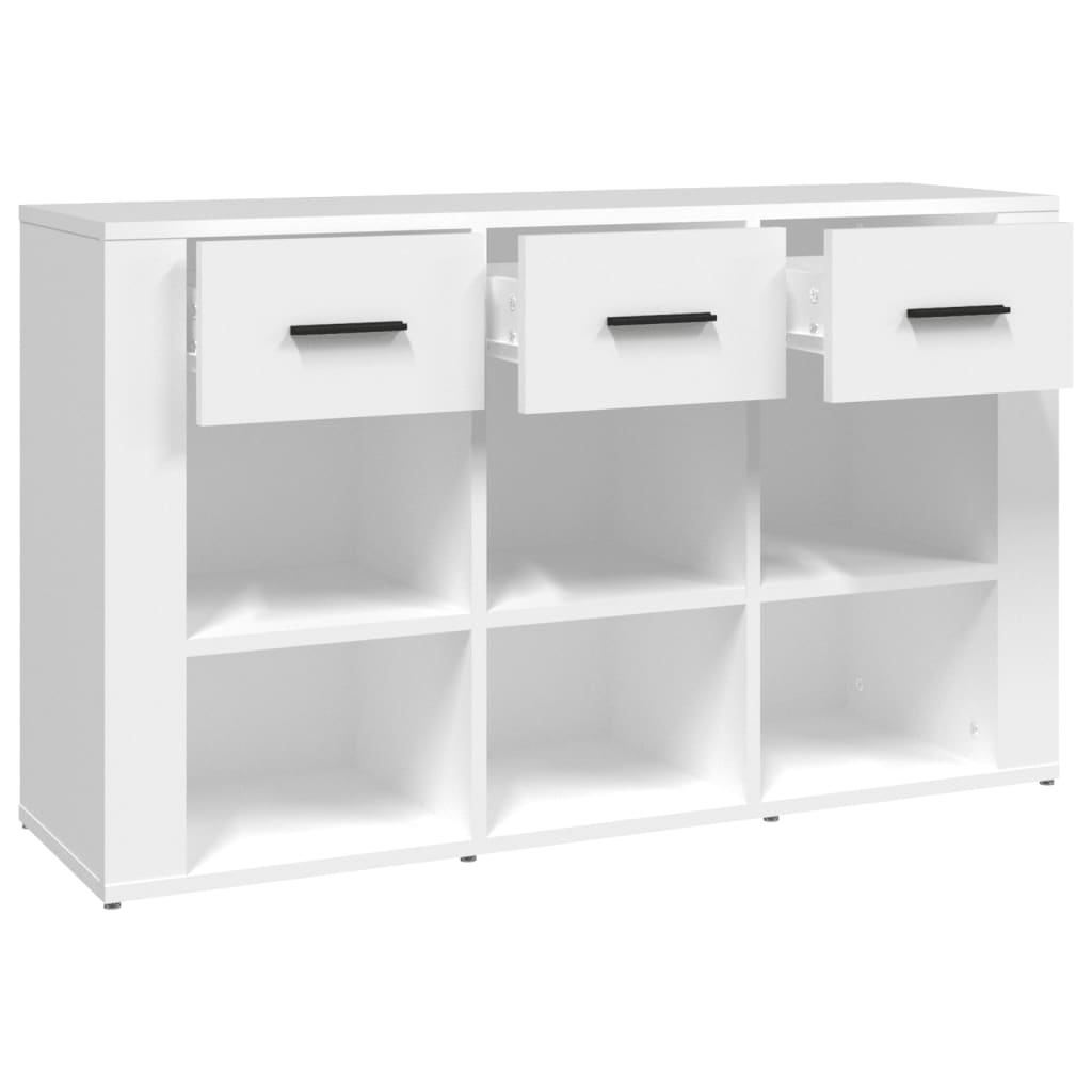 vidaXL Servantă, alb, 100x30x59,5 cm, lemn compozit