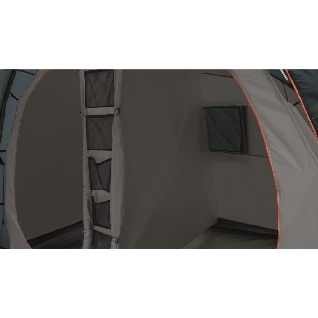 Easy Camp Cort tunel Galaxy 400, 4 persoane, gri și albastru, oțel