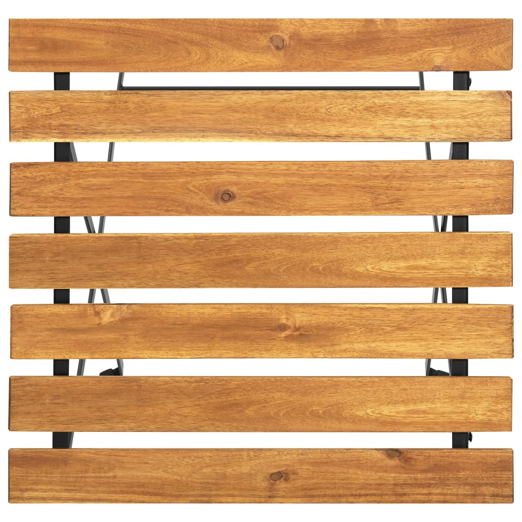 vidaXL Masă de bistro, 55 x 54 x 71 cm, lemn masiv de acacia