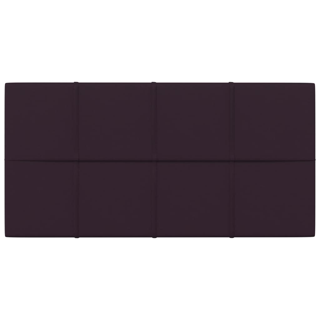vidaXL Panouri de perete 12 buc. violet 60x30 cm textil 2,16 m²