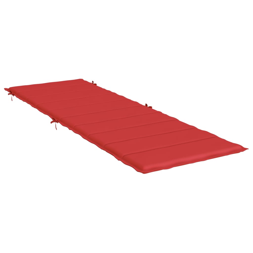 vidaXL Pernă de șezlong, roșu, 186x58x3 cm, textil oxford