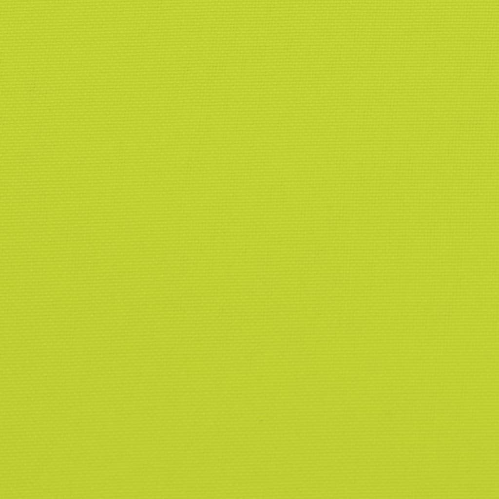 vidaXL Perne de scaun, 4 buc., verde aprins, 40x40x7 cm, textil oxford