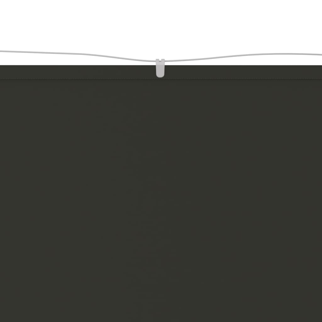 vidaXL Copertină verticală, antracit, 100x270 cm, țesătură Oxford