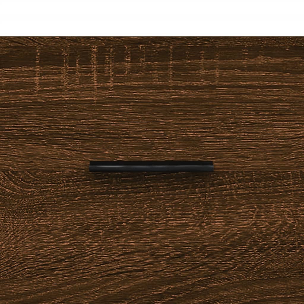 vidaXL Bancă de pantofi, stejar maro, 102x35x55 cm, lemn prelucrat