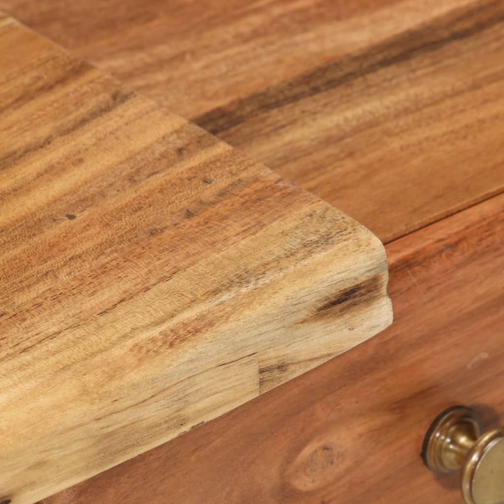 vidaXL Noptieră din lemn masiv de acacia, 45 x 32 x 55 cm