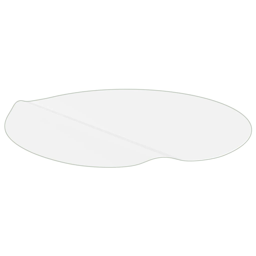 vidaXL Folie de protecție masă, transparent, Ø 110 cm, PVC, 2 mm