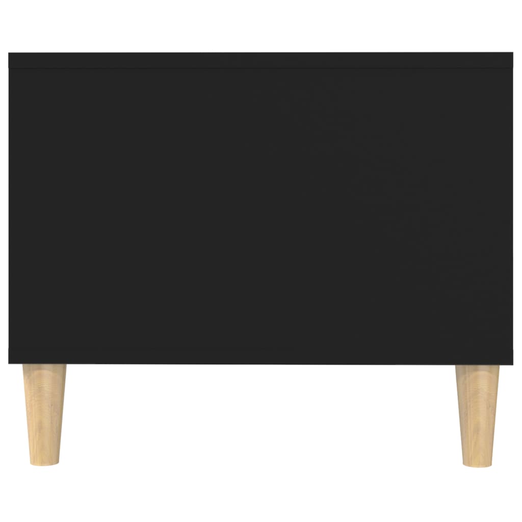 vidaXL Măsuță de cafea, negru, 102x50x40 cm, lemn compozit