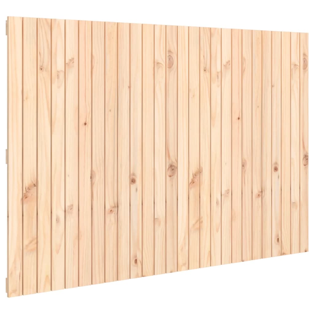 vidaXL Tăblie de pat pentru perete, 166x3x110 cm, lemn masiv de pin