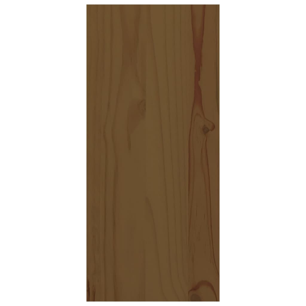 vidaXL Dulap de vinuri, maro miere, 56x25x56 cm, lemn masiv de pin