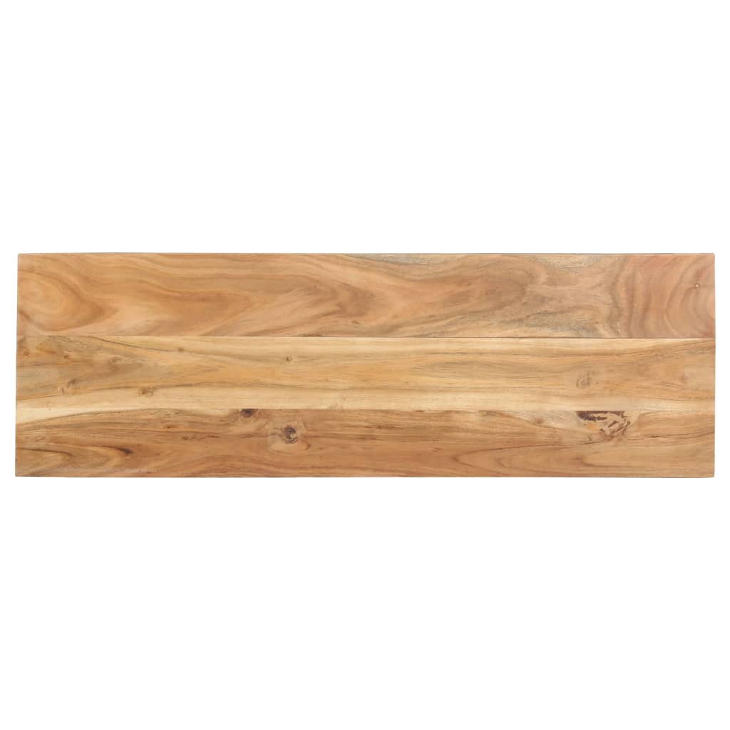 vidaXL Masă consolă, 110 x 35 x 75 cm, lemn masiv de acacia