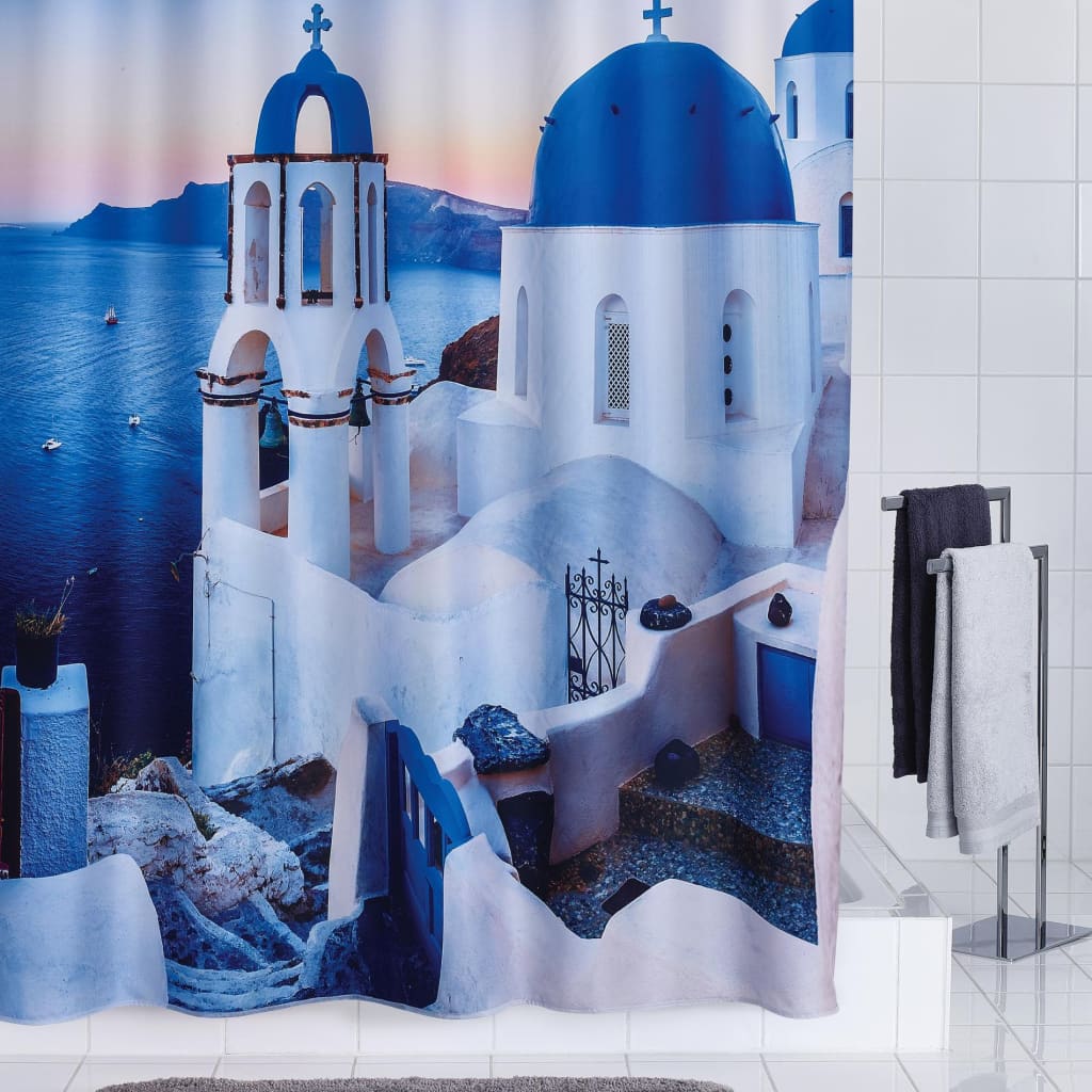RIDDER Perdea de duș Santorini, 180 x 200 cm