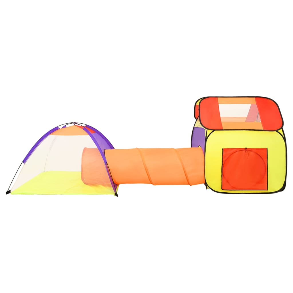 vidaXL Cort de joacă pentru copii, multicolor, 338x123x111 cm