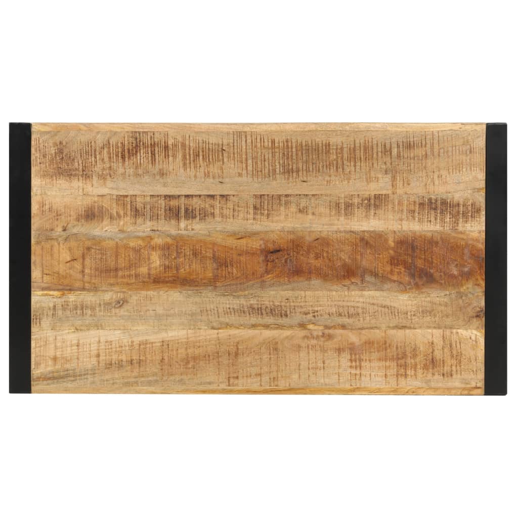 vidaXL Masă de bar, 110 x 60 x 110 cm, lemn masiv de mango