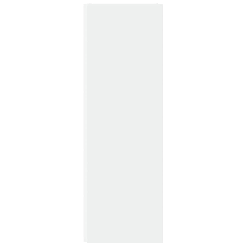 vidaXL Dulap de colț, alb, 33x33x100 cm, PAL