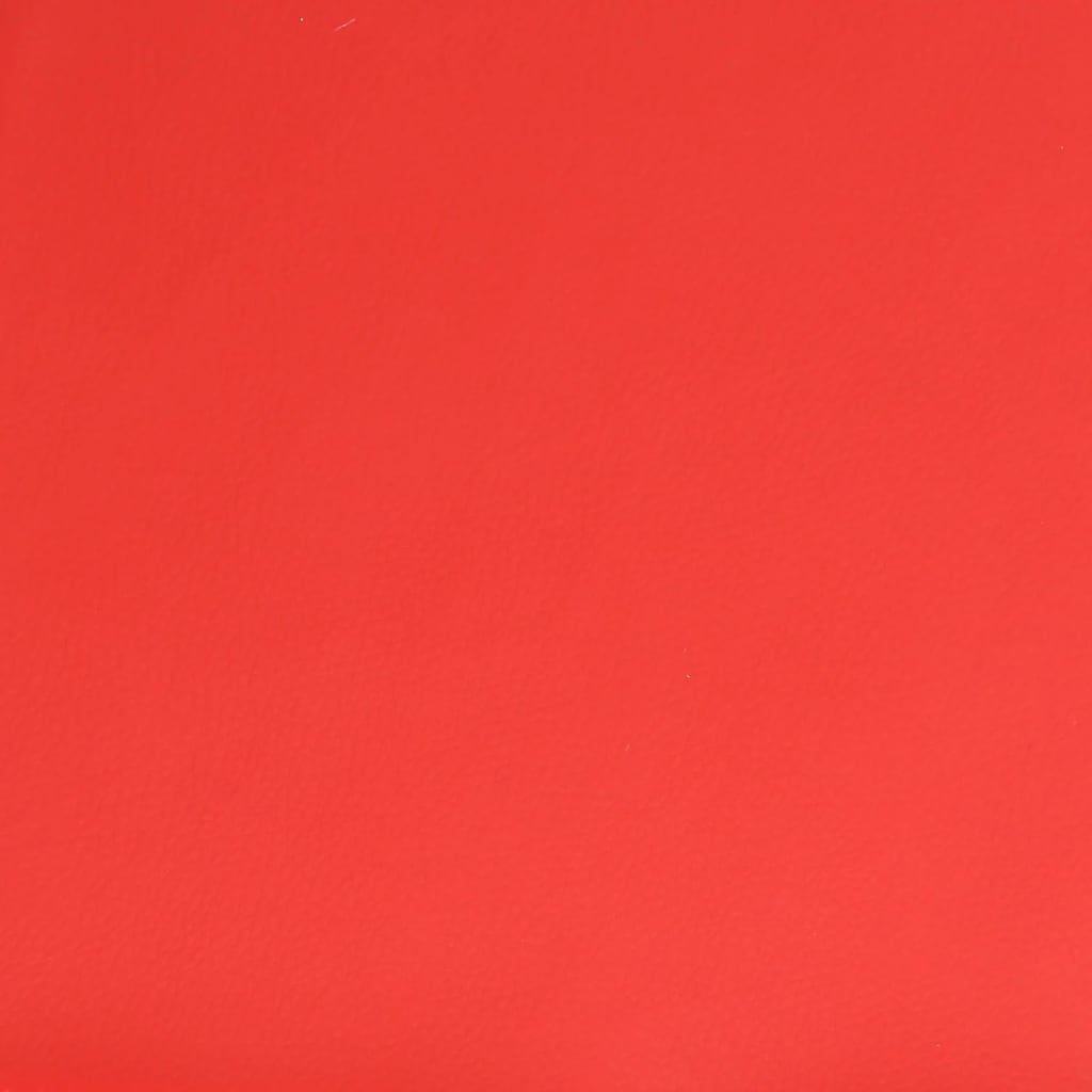 vidaXL Taburet, roșu, 60x60x36 cm, piele ecologică