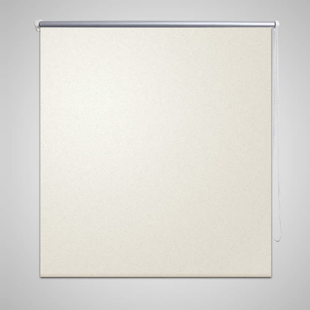 Jaluzea opacă rulabilă, 40 x 100 cm, alb gălbui