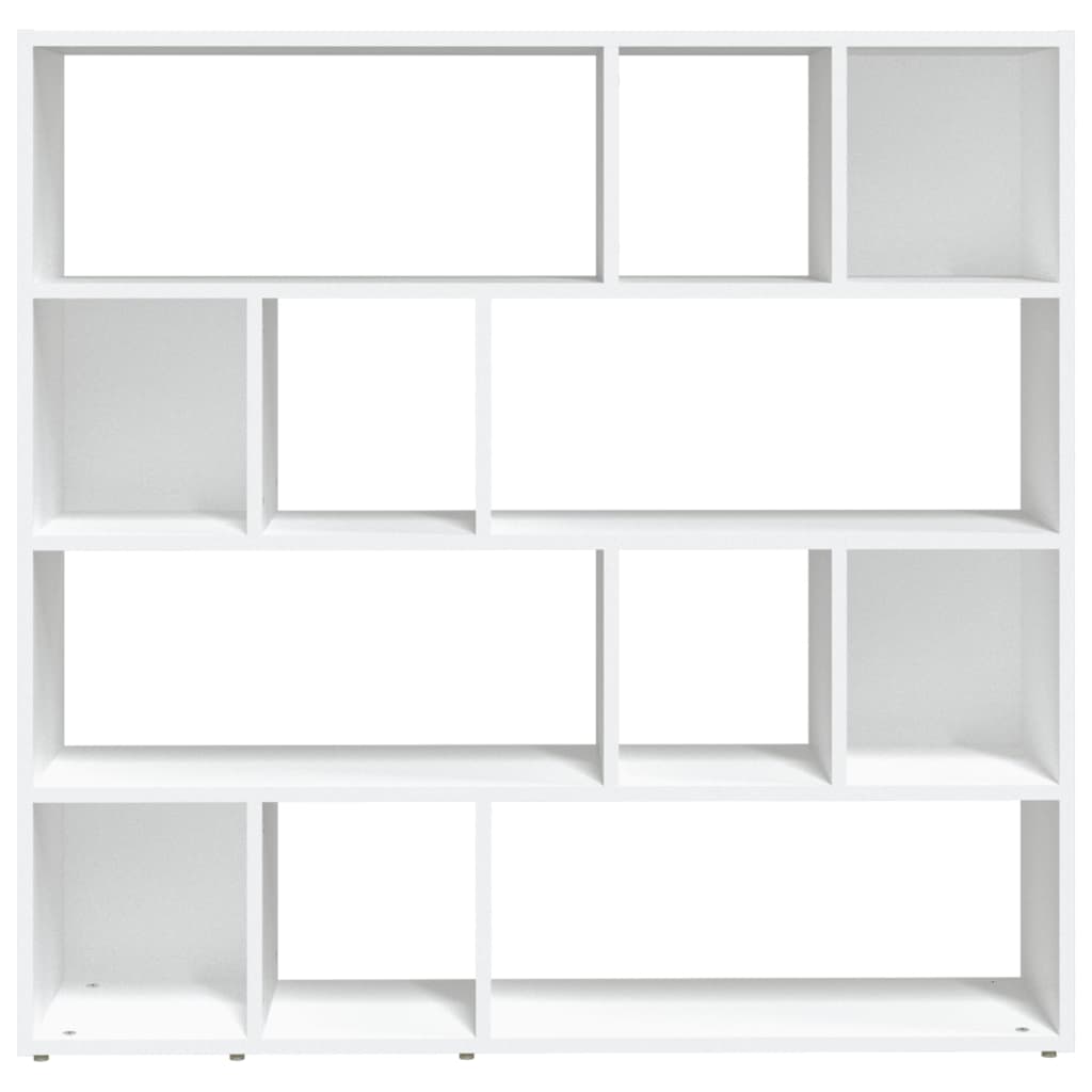 vidaXL Bibliotecă/Separator cameră, alb, 105x24x102 cm