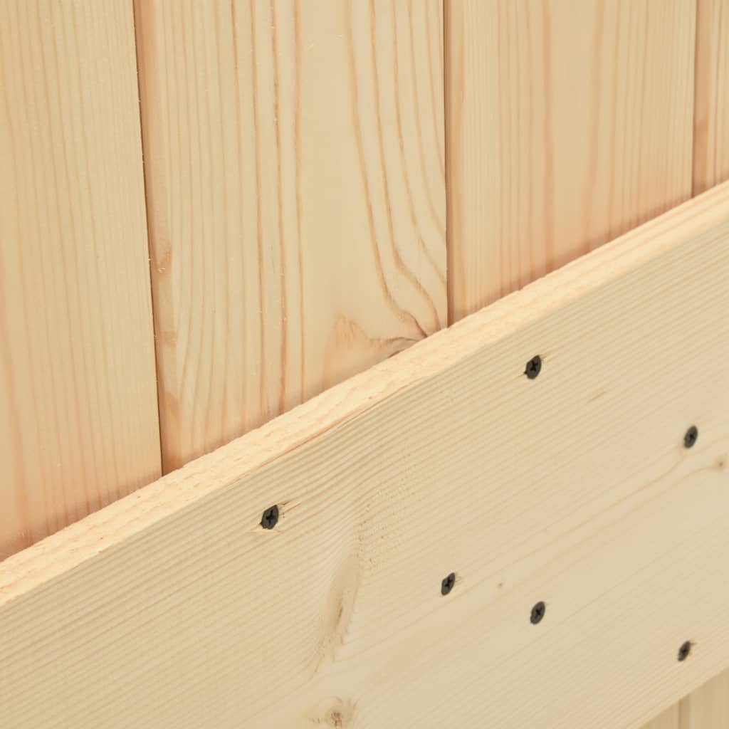 vidaXL Ușă „NARVIK”, 100x210 cm, lemn masiv de pin