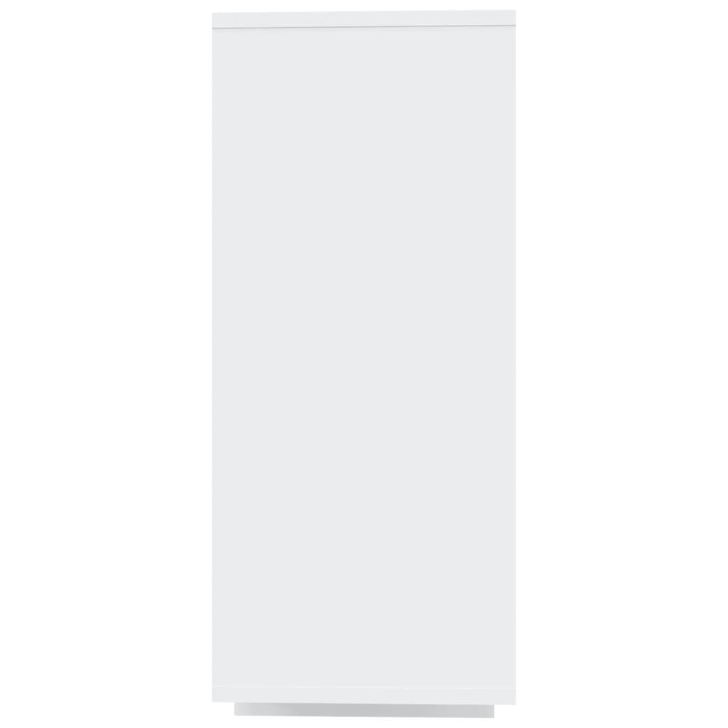 vidaXL Servantă, alb, 120x30x75 cm, PAL