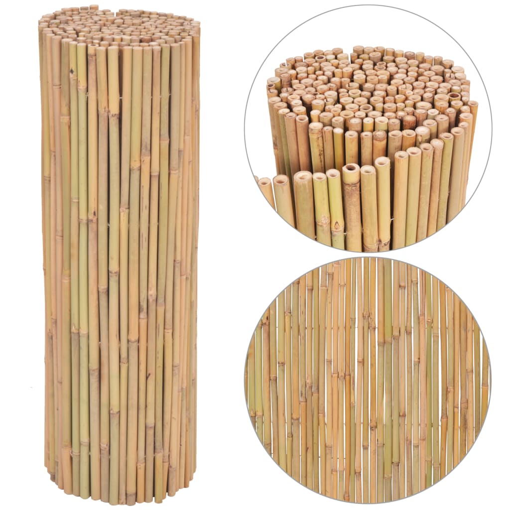 vidaXL Gard din bambus, 300 x 100 cm